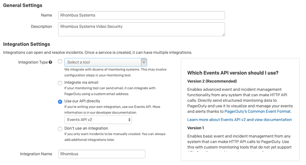 integration pagerduty settings fill upper general right